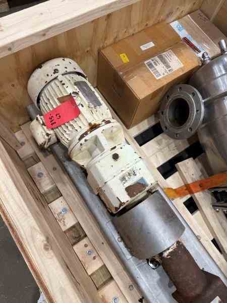 Alfa-Laval #BREW-300, Stainless Steel Disc Separator, 7488 RPM bowl, 200 BBL/hr, 30 KW motor, 60 Hz., 2003 - Image 5