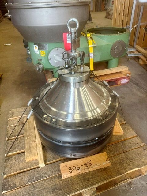GEA Westfalia #GSE-125-06-777, Self-Cleaning Disc Stack Centrifuge, 5900 RPM bowl, 60 HP, 14.5 psi @ 194°F - Image 4