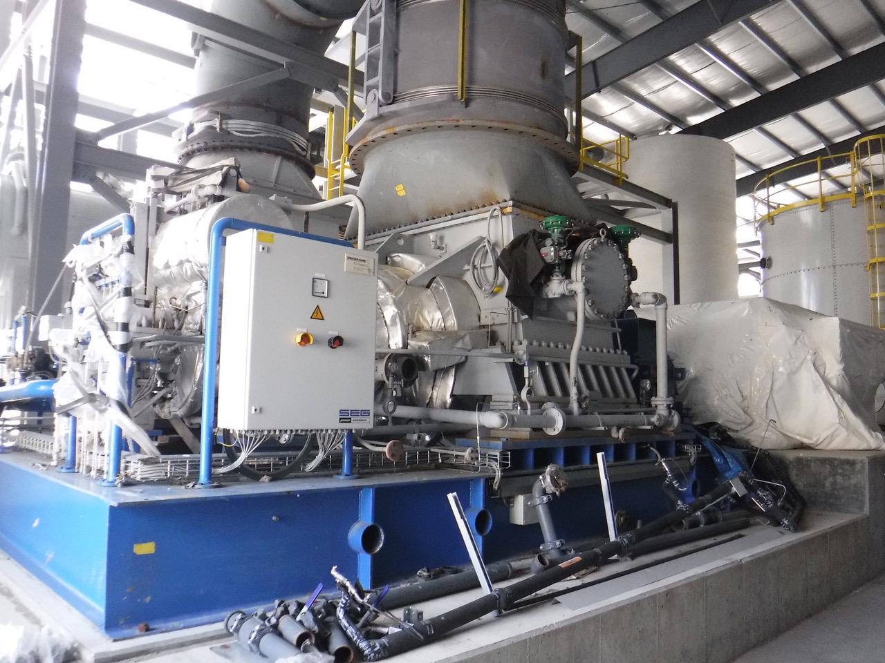 13000 KW Dresser -Rand #RD9MQQ, Condensing Steam Turbine Generator Set, Indar 15537 KVA 13800 Volts - Image 4