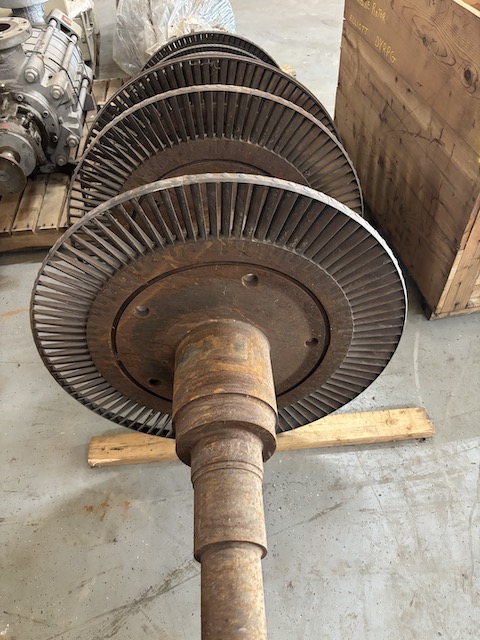 DeLaval #KJDF, steam turbine rotor only, Kellogg 101-JT - Image 4