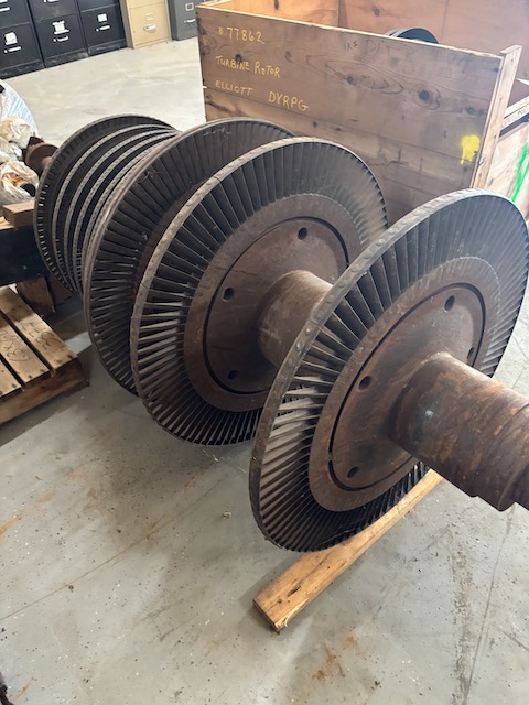 DeLaval #KJDF, steam turbine rotor only, Kellogg 101-JT - Image 5