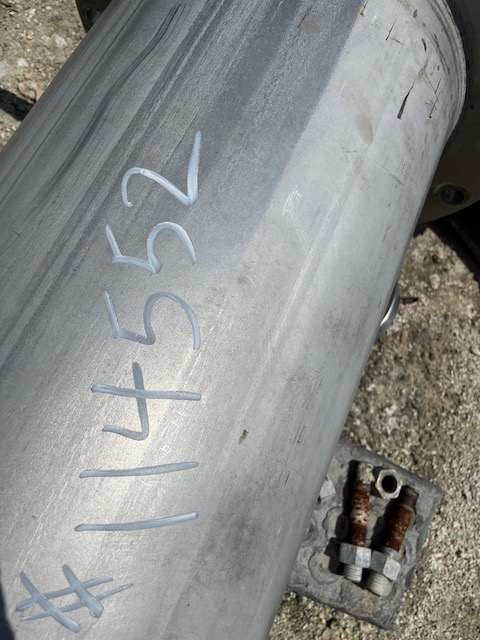 575 sq.ft., 75, 75, Louisville Exchanger & Vessel, 250°F, .75" tube diameter, 16' tube length, 2021 - Image 2