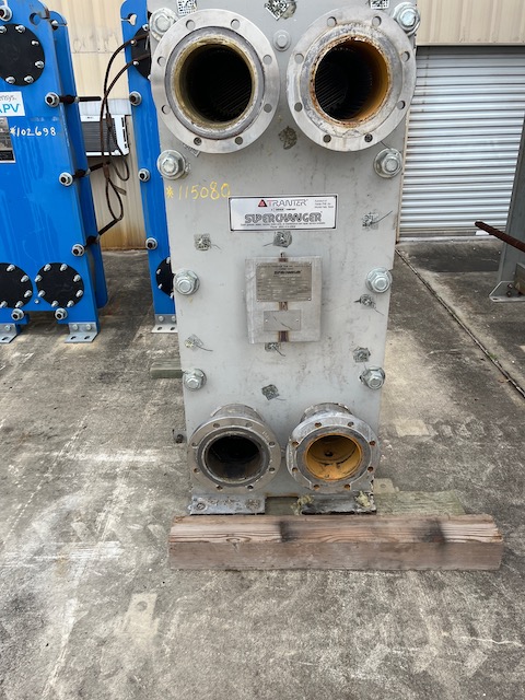 634 sq.ft., Tranter Superchanger #UXP-060-M-6-UP-106, plate heat exchanger, 150 psi, plates, 350°F, 2005 (2 - Image 1