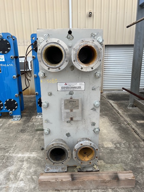 634 sq.ft., Tranter Superchanger #UXP-060-M-6-UP-106, plate heat exchanger, 150 psi, plates, 350°F, 2005 (2 - Image 7