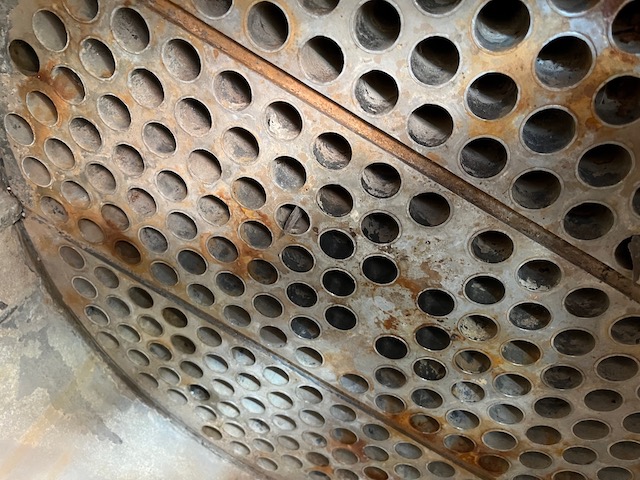 650 sq.ft., 100 psi shell, 50 psi tube, Doyle & Roth, Stainless Steel, Alloy 20 tubes, 300°F shell, 150°F - Image 4