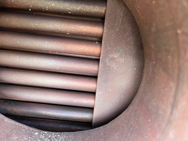 650 sq.ft., 100 psi shell, 50 psi tube, Doyle & Roth, Stainless Steel, Alloy 20 tubes, 300°F shell, 150°F - Image 5