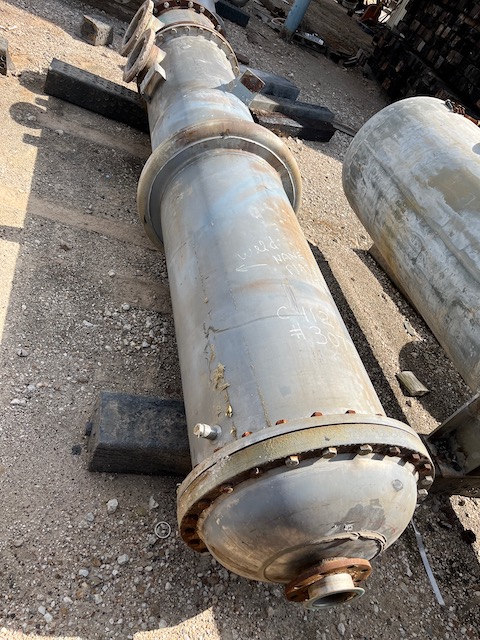 650 sq.ft., 100 psi shell, 50 psi tube, Doyle & Roth, Stainless Steel, Alloy 20 tubes, 300°F shell, 150°F - Image 6