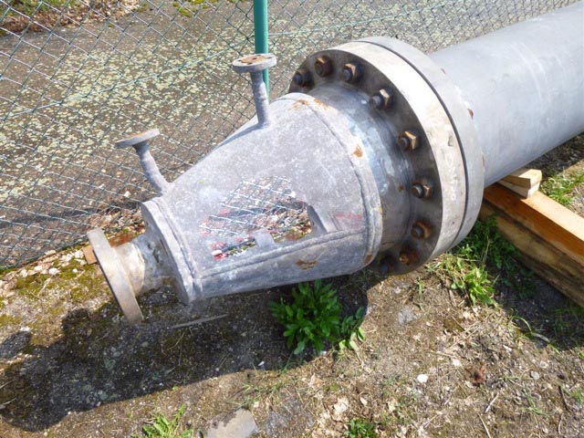 1281 sq.ft., 368 psi shell, 588 psi tube, 316LSS tube vertical heat exchanger/evaporator, 566&deg;F, 316LSS - Image 2