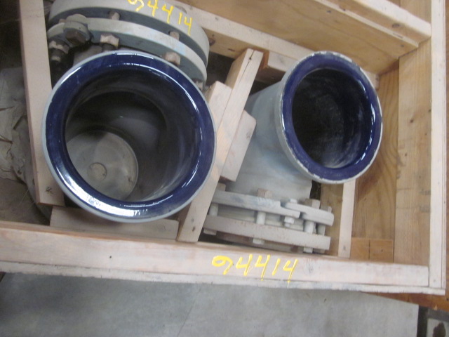 DeDietrich/Pfaudler, glass lined jet condenser system, tantalum internals, (3) jet condensers, (2) glass - Image 3