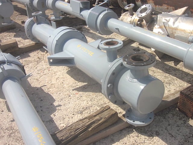 38 sq.ft., 150 psi shell, 150 psi tube, Fansteel, 375°F, .75" tube diameter, 7' tube length - Image 4