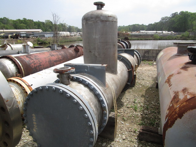 1780 sq.ft., 75 psi shell, 75 psi tube, Atlas Industrial, 300°F, .75" tube diameter, 12' tube length, 1982 - Image 7