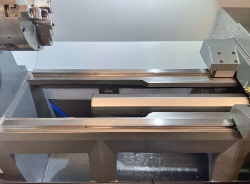Haas #TL-1, cnc lathe, 20" swing, 11" swing over cross slide, 16" diameter x 30" L max, 7" chuck, 10 HP, 1800 - Image 5