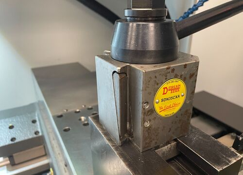 Haas #TL-1, cnc lathe, 20" swing, 11" swing over cross slide, 16" diameter x 30" L max, 7" chuck, 10 HP, 1800 - Image 8