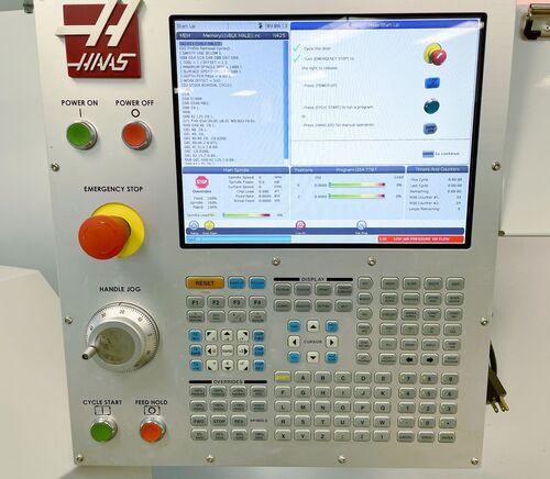 Haas #TL-1, cnc lathe, 20" swing, 11" swing over cross slide, 16" diameter x 30" L max, 7" chuck, 10 HP, 1800 - Image 9