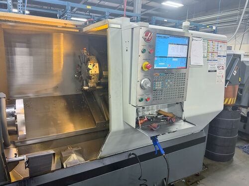 Haas #ST-30, cnc lathe, 21" dia x 26" L max, 10" chuck, 3" bar, 30 HP, 3400 RPM, 12 turret, rigid tap - Image 4