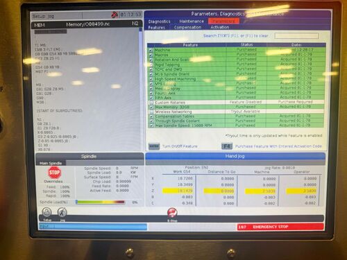 Haas #UMC-750SS, UMC, 15,000 Rpm, 40 automatic tool changer, 1000 psi thru spindle coolant, NextGen Control - Image 7