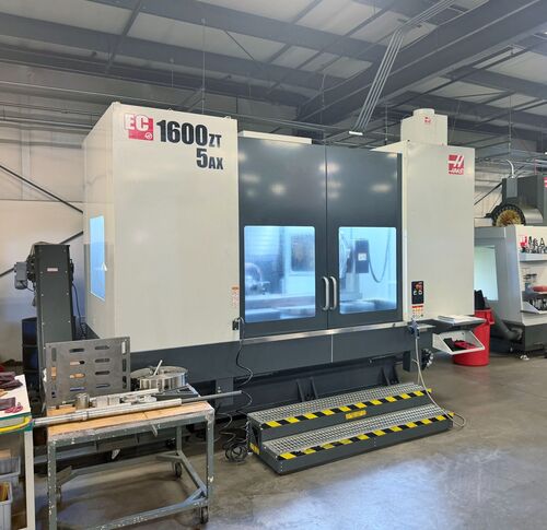 Haas #EC-1600ZT-5AX, horizontal machining center, 60" X, 50" Y, 40" Z, 7500 RPM, 30 HP, 50 automatic tool - Image 3