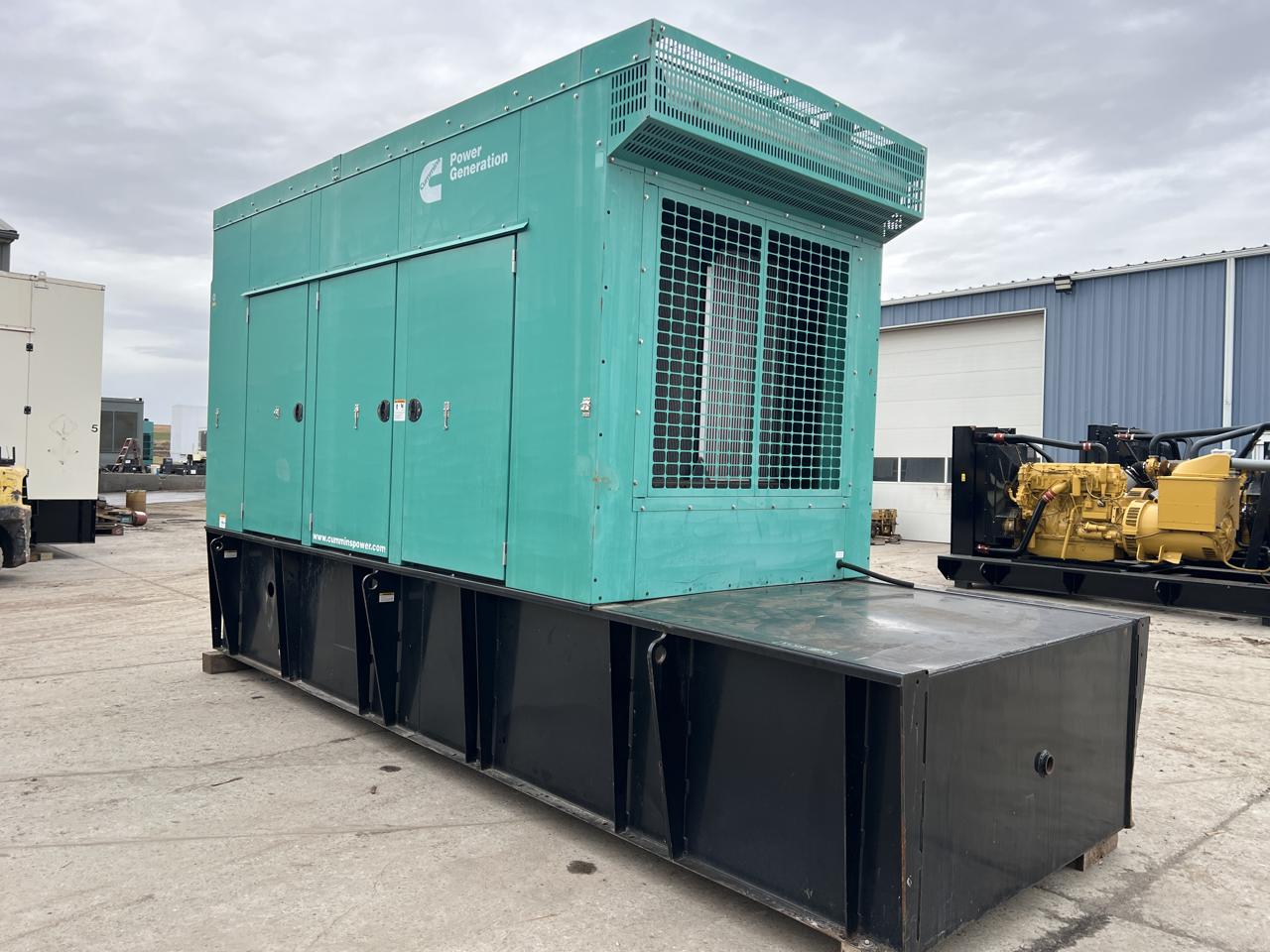 500 KW Cummins #DFEK-4505105, diesel generator set, 277/480 Volts, 1/3 phase, 755 HP @ 1800 RPM, sound - Image 7
