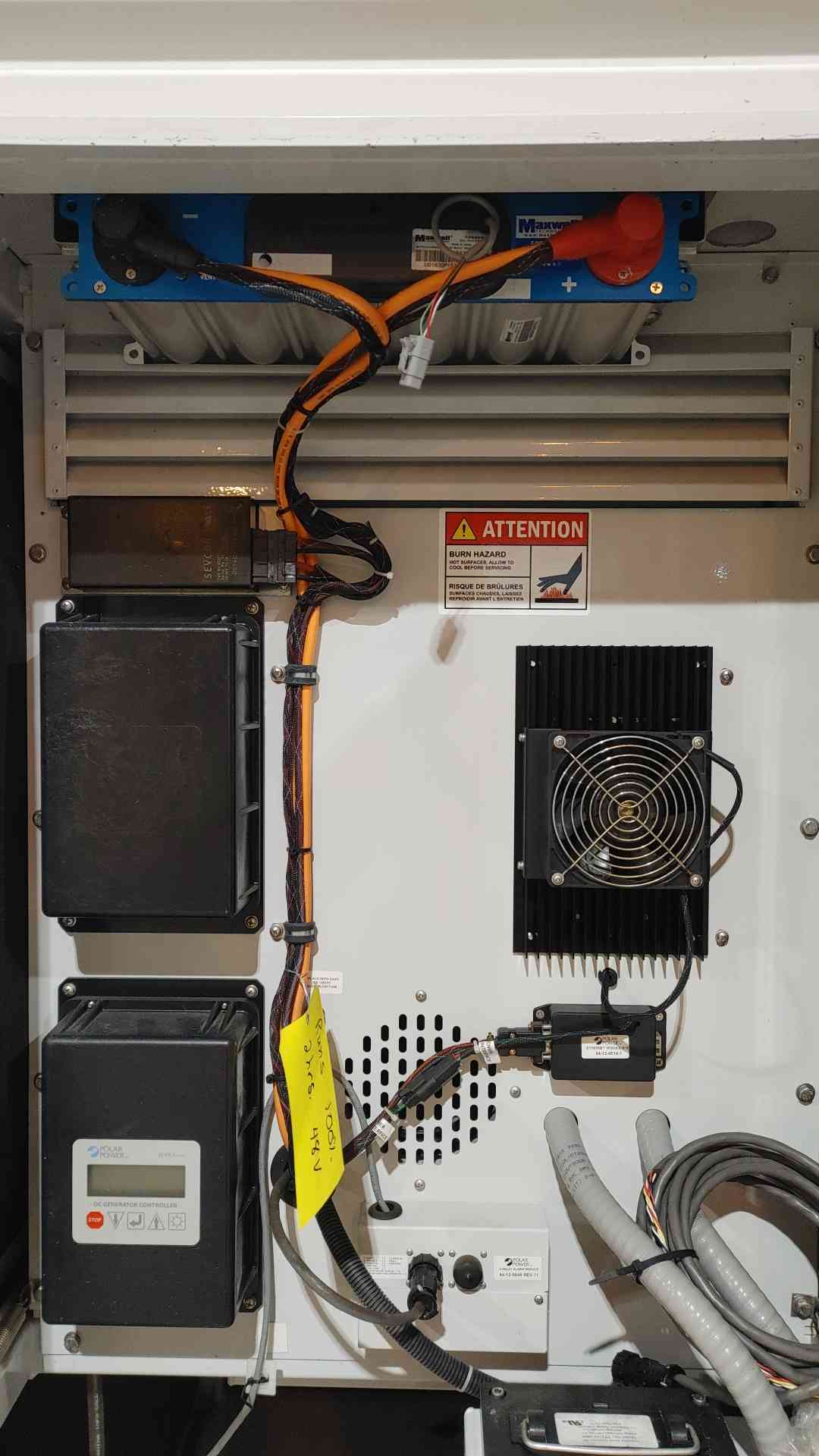 10 KW Polar Power #8220K, 48V DC Natural Gas Telecom Generator, Battery Backup - Image 8