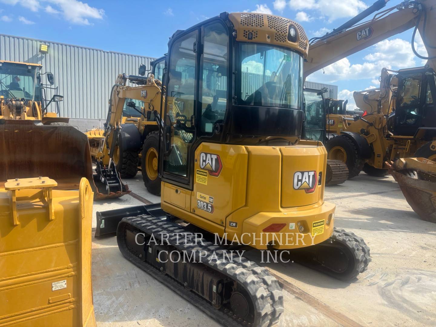 Caterpillar 303.5, Excavator, 137 hours, S/N: 0RE901245, 2022 - Image 4