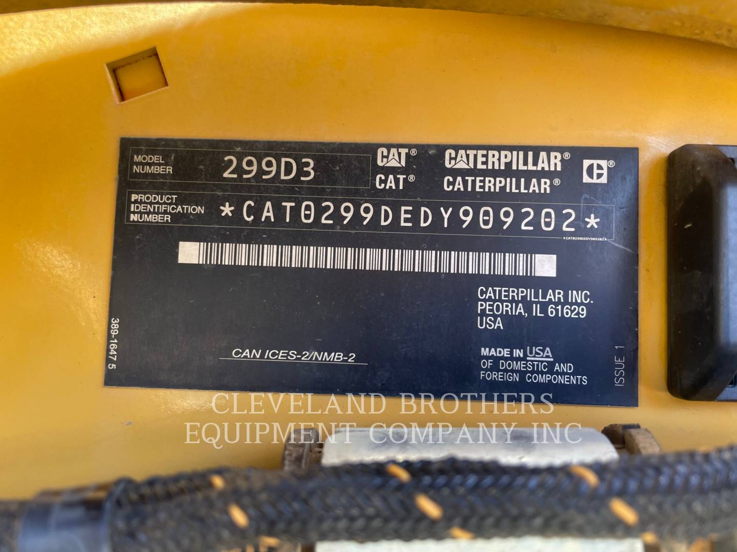 Caterpillar 299D3, 1388 hours, S/N: DY909202, 2023 - Image 6