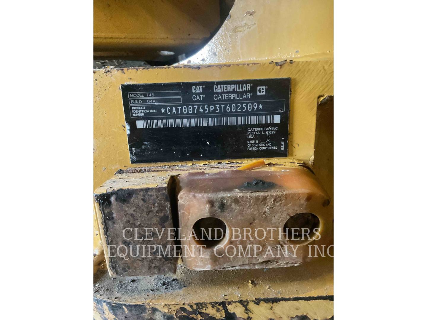 Caterpillar 745-04, Articulated Truck, 7562 hours, S/N: 3T602509, 2021 - Image 6