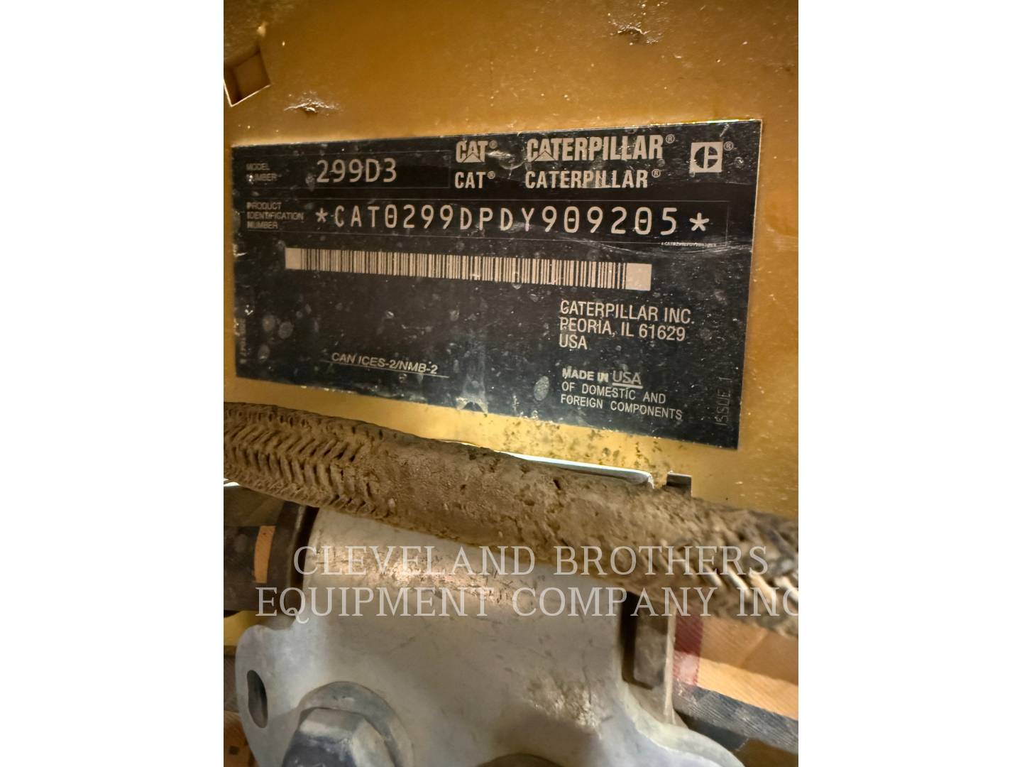 Cat Trade-In 299D, Skid Steer Loader, 1331 hours, S/N: DY909205, 2023 - Image 6