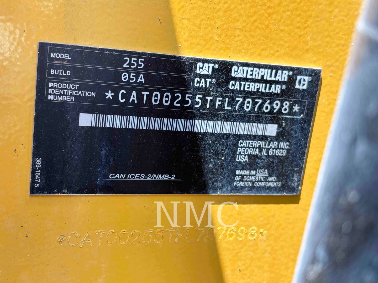 Caterpillar 255, 168 hours, S/N: FL707698, 2025 - Image 6