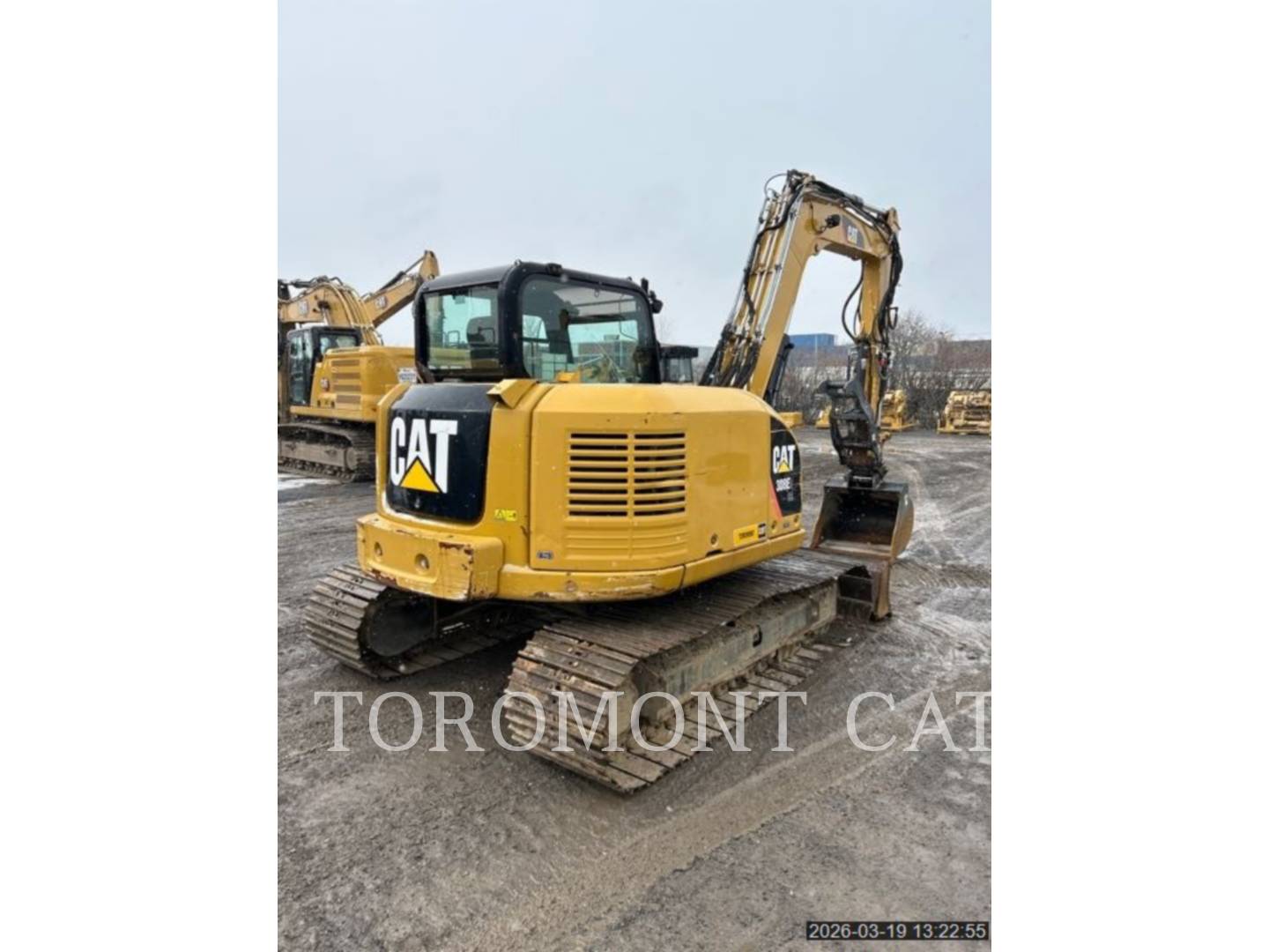 Cat 308E2, Mini Excavator, 6202 hours, S/N: FJX05524, 2016 - Image 3