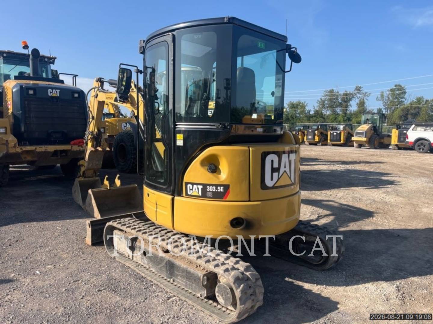 Cat 303.5ECR, Mini Excavator, 2202 hours, S/N: RKY01946, 2013 - Image 4