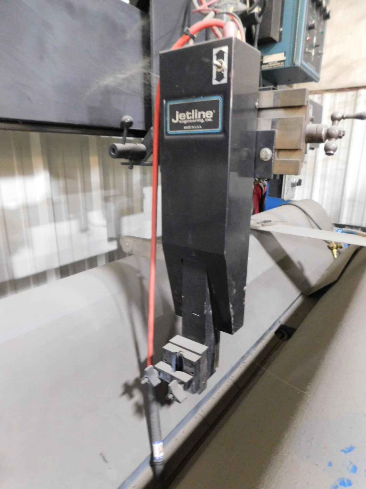 Jetline #LWC-168, 14' combination internal external longitudinal seam welder with Miller welder arc length - Image 5