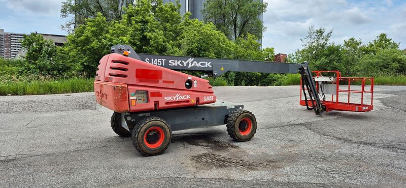 Skylift #SJ45T, 4 x 4, zoom boom, 45' lift, Kubota WG2503 dual fuel engine, 4466 hours, 2017 - Image 2