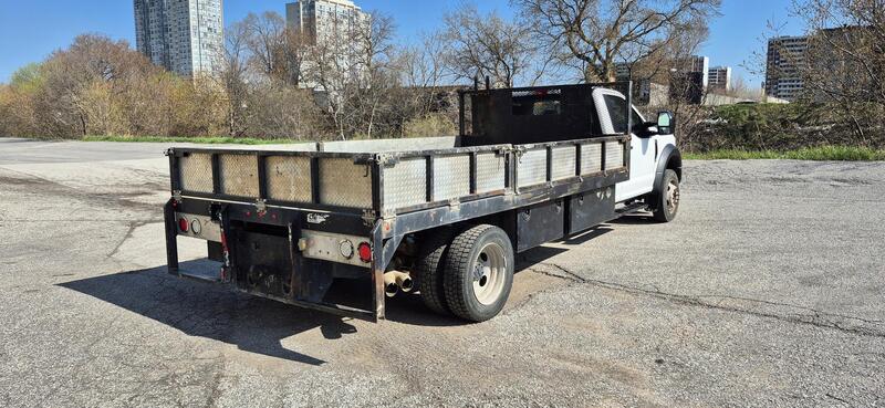 Ford #F-550XL Superduty, 4 x 4, flatbed truck, 6.7L, powerstroke, diesel engine, automatic transmission, 2017 - Image 5