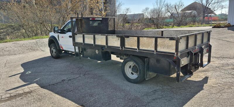 Ford #F-550XL Superduty, 4 x 4, flatbed truck, 6.7L, powerstroke, diesel engine, automatic transmission, 2017 - Image 7