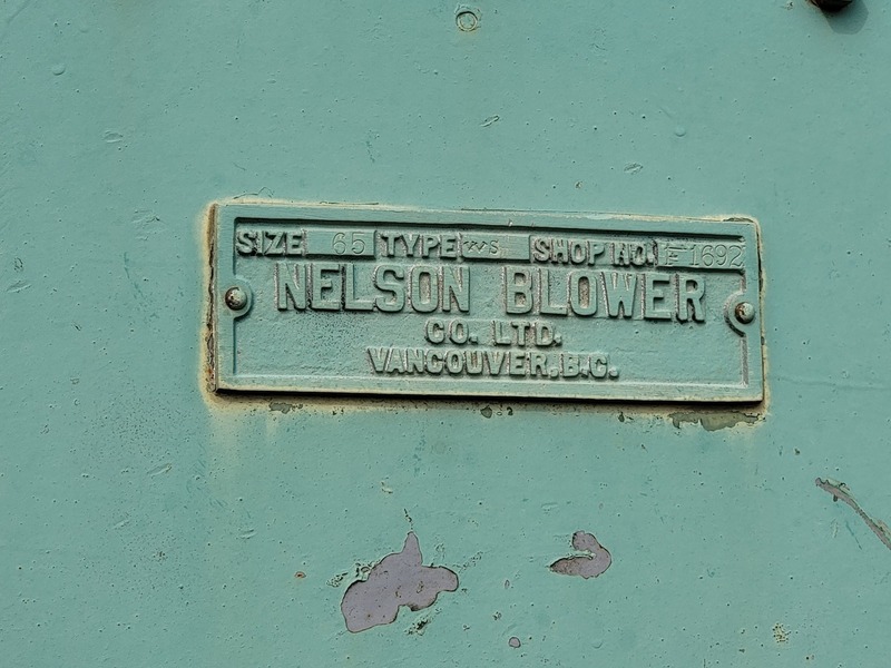 Nelson Blower #Type-VVS, Centrifugal Sawdust Blower, belt driven, 75 HP, 240/480 Volts, 3PH - Image 3