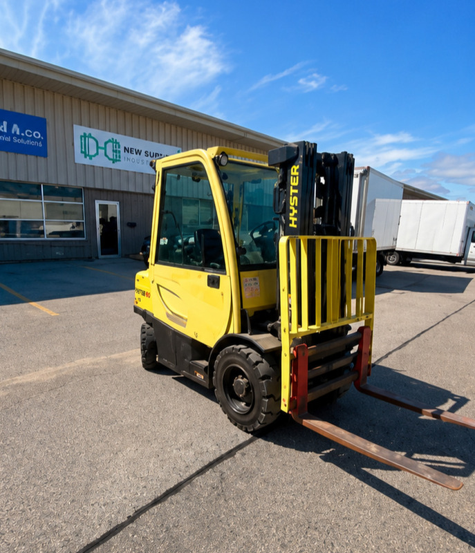 5,000 lb. Hyster #H50FT-Fortis, Forklift, propane, 189" lift height, 42" fork length, 24" load center - Image 4