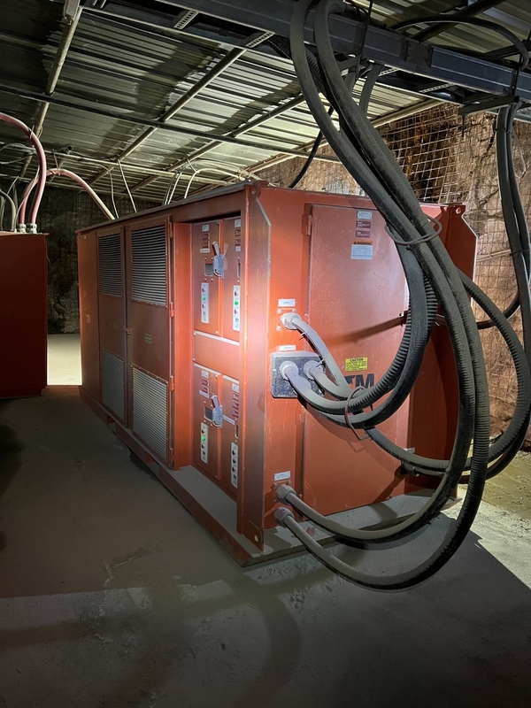 Metalec, Underground Substation/Mine Power Center, 800/1000 KVA, 13,800 Pri., 600/347 Sec., 3PH, 2012, (4 - Image 4