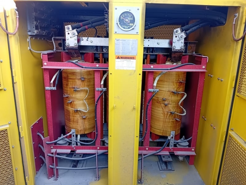 Metalec, Underground Substation/Mine Power Center, 800/1000 KVA, 4,160 Pri., 600/347 Sec., 3PH, 2012 - Image 2