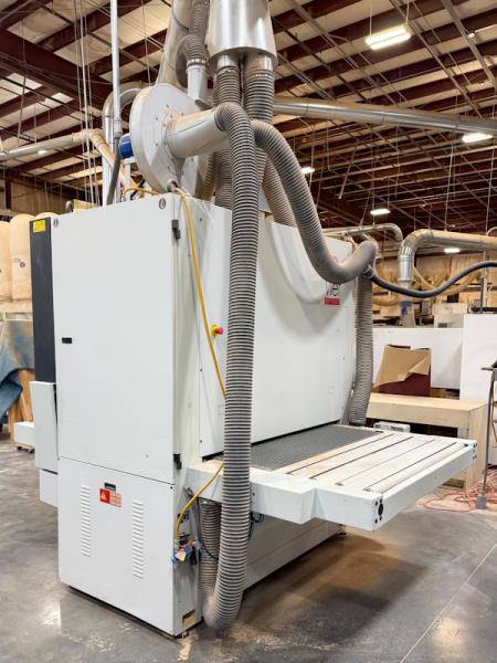 54" x 103" Viet #S1-223-RKRT-VN, 2-head abrasive belt sander, 2011 - Image 2