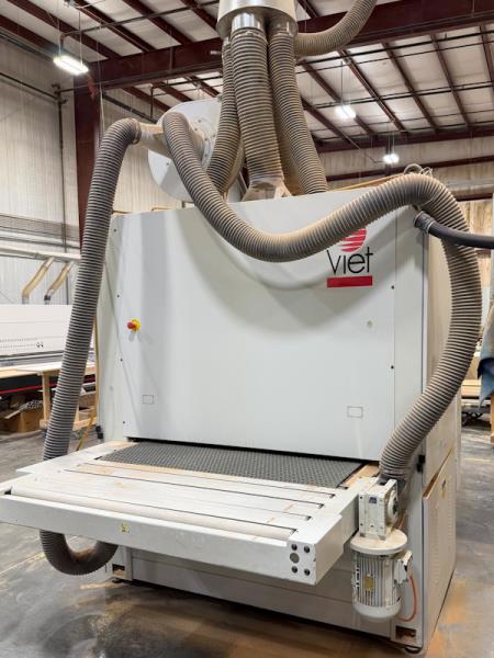 54" x 103" Viet #S1-223-RKRT-VN, 2-head abrasive belt sander, 2011 - Image 3