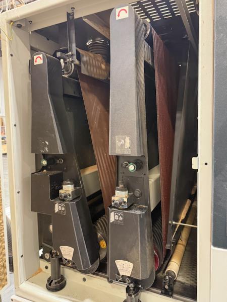 54" x 103" Viet #S1-223-RKRT-VN, 2-head abrasive belt sander, 2011 - Image 4