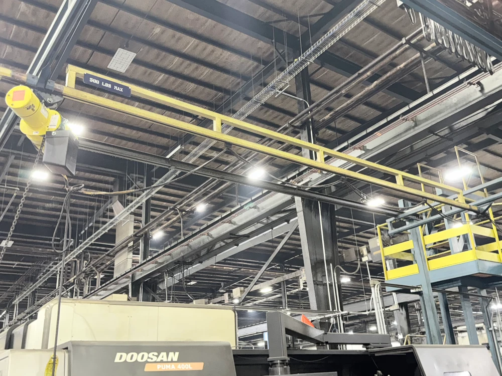 .25 Ton, Gorbel, Workstation Crane, 18' x 19' x 11', Dissassembled at Houston Crane, Inc. - Image 3
