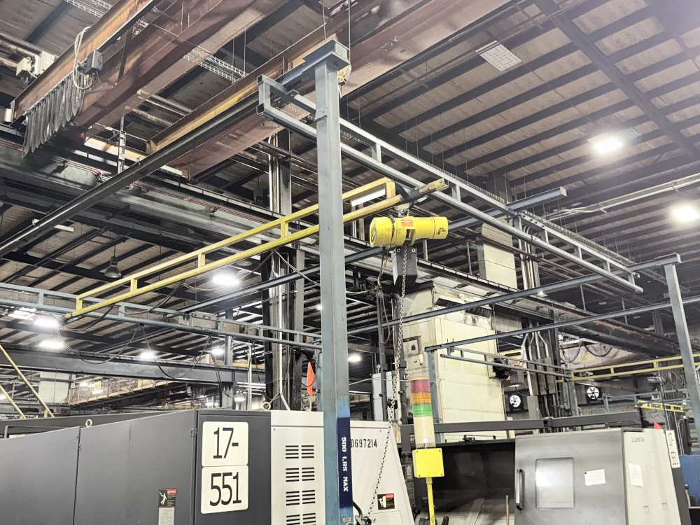 .25 Ton, Gorbel, Workstation Crane, 18' x 19' x 11', Dissassembled at Houston Crane, Inc. - Image 4