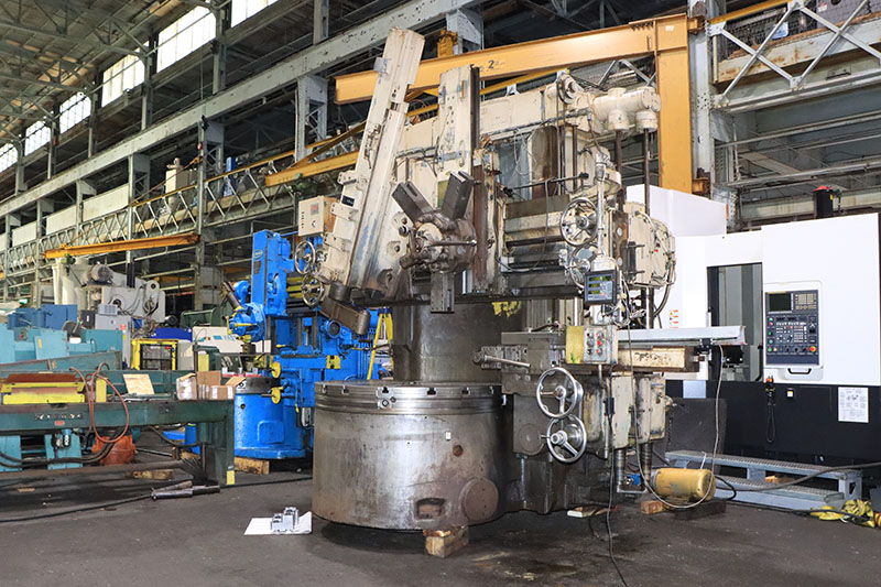 54" Bullard #Cutmaster, vertical boring mill, 62" swing, 44" under rail, 5-sided turret, ram head, side head - Image 2