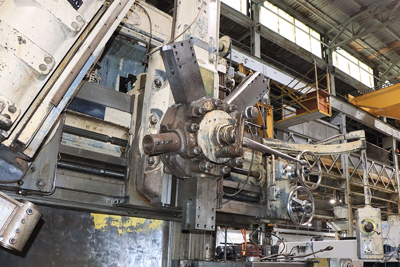 54" Bullard #Cutmaster, vertical boring mill, 62" swing, 44" under rail, 5-sided turret, ram head, side head - Image 5