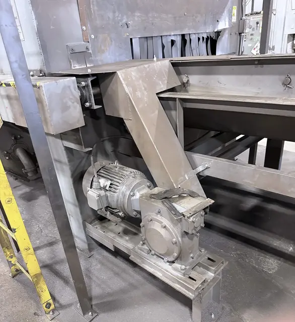 Pangborn #ES-1821, plate & beam blaster, 72" W x 18" H plate capacity, 24" W x 36" H beam capacity, 1760 - Image 10