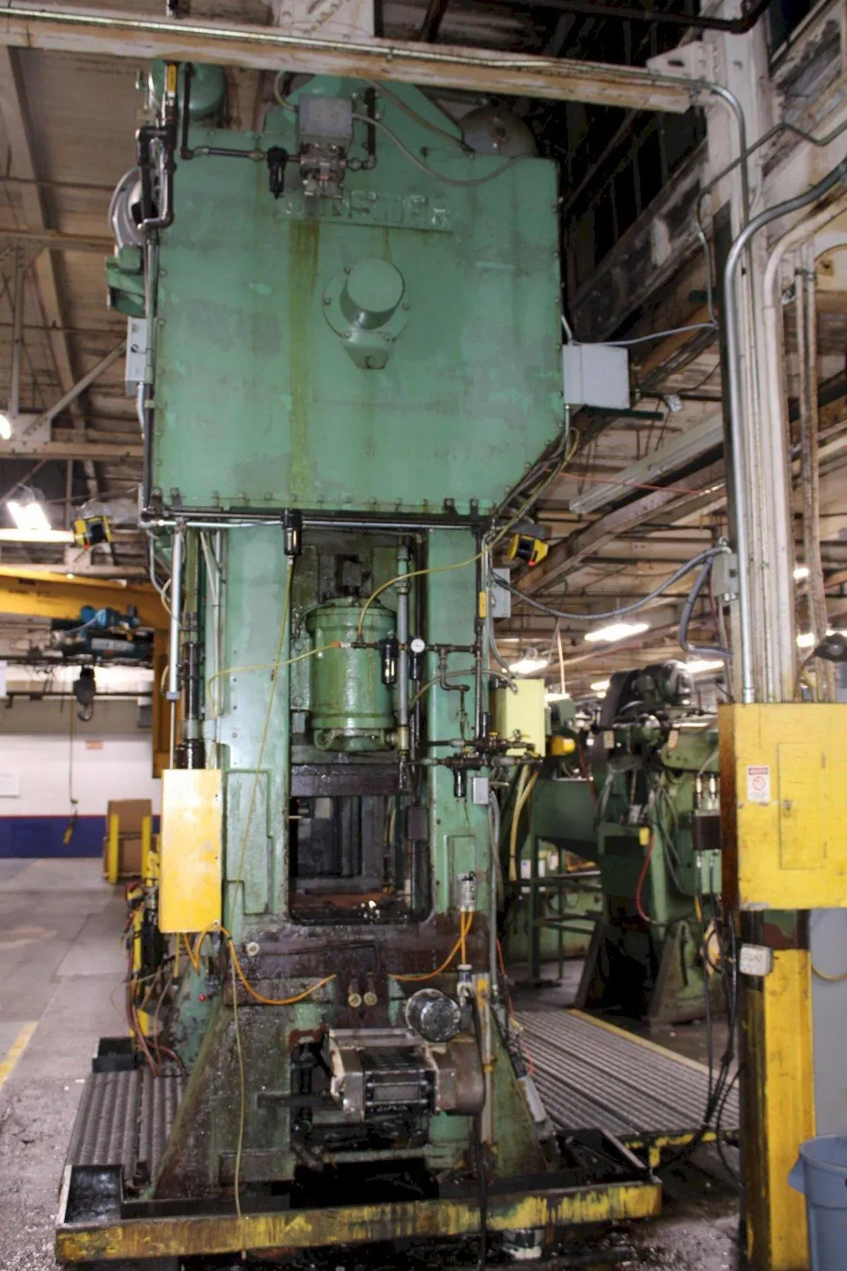 300 Ton, Minster #300-TON-SSDC, Straight Side Double Crank Press, 8" stroke, 36" shut height, 72" x 36" - Image 10