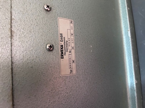Erweka #AR-400-E, Laboratory Roller Mill, 3-roll, 400 RPM, 127 V. - Image 5