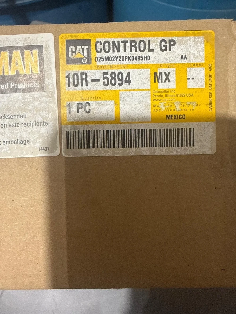 Genuine Caterpillar 10R-5894 ECM Engine Control GP 243-1609 D6T - Image 2