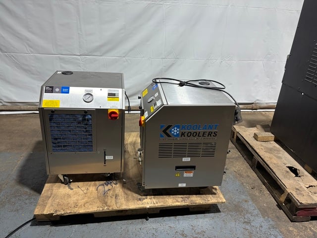 1/2 Ton, Koolant Koolers #JHI-500-M, Water Chiller, 4,500 BTU/hr, 1/3 HP pump, 4 GPM @ 50 psi, 5 gallon - Image 2